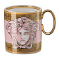 Кружка Versace Medusa Amplified Pink Coin 300 мл