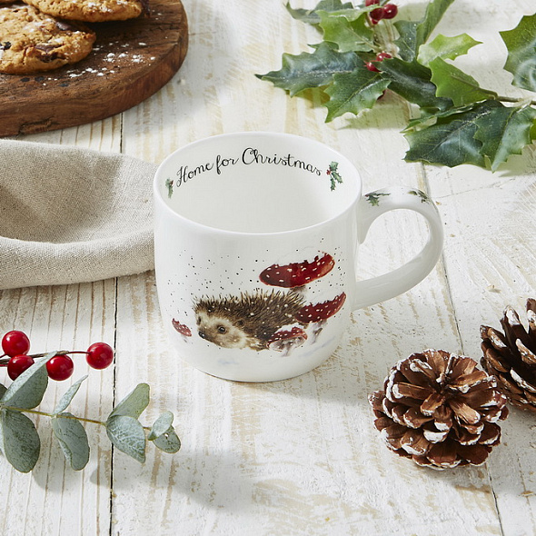 Кружка Home For Christmas Mug (ежик) 310 мл