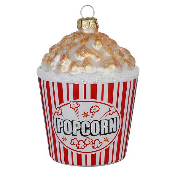 Елочная игрушка "Попкорн" 9,5 cм