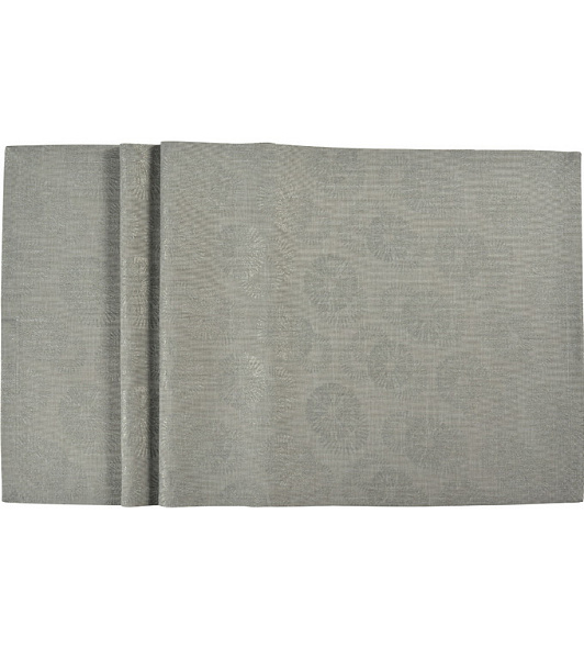 Скатерть-дорожка Aurora 50x140 см, серая
