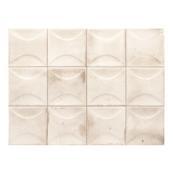 Плитка керамическая Equipe Hanoi 10х10, Arco White, 8 мм