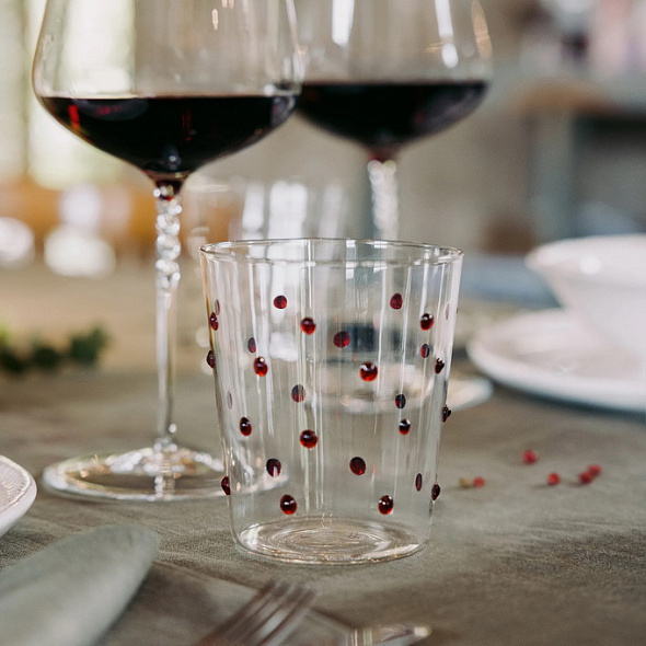 Стакан Party 450 мл, красный