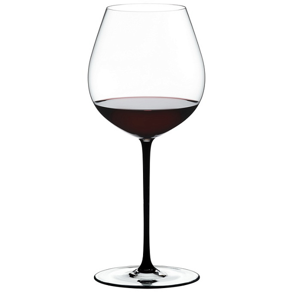 Бокал для вина Old World Pinot Noir Fatto a Mano 738 мл, черный