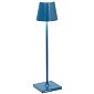 Лампа настольная Zafferano Poldina Pro Micro 27,5 см, кобальтовая