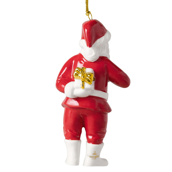 Елочная игрушка Villeroy & Boch Christmas Classics "Санта 2026" 11 см