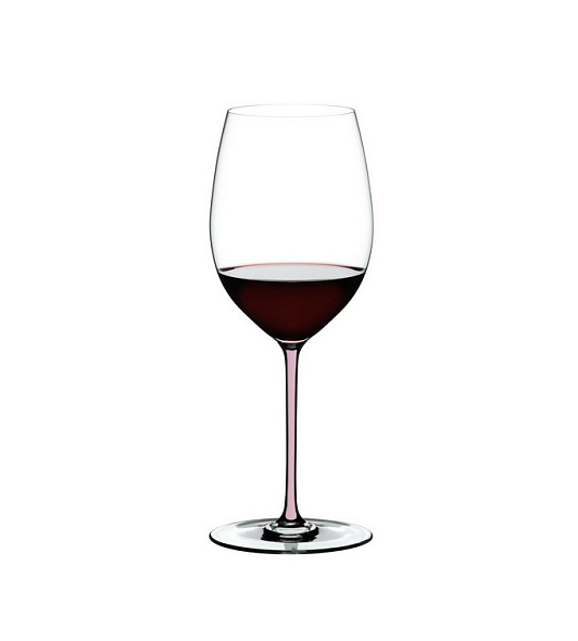 Бокал для вина Cabernet/Merlot Fatto a Mano 625 мл, розовый