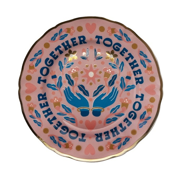 Блюдце Together Love Party 16,5 см