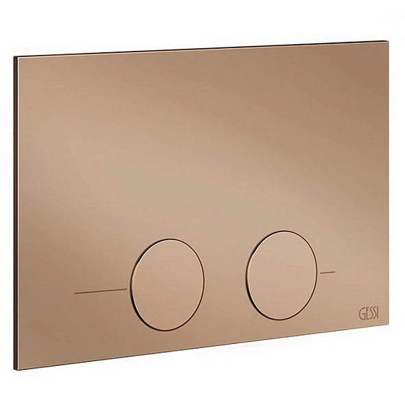 Панель смыва Gessi 54617.030 (TECE), медь PVD