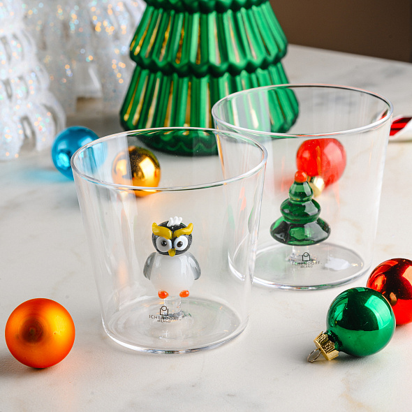 Стакан "Разноцветная сова" Woodland Tales 350 мл