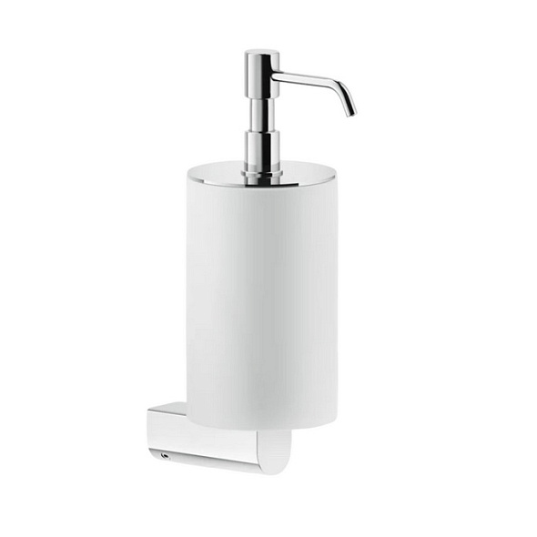 Дозатор для жидкого мыла Gessi Rilievo 59513.031, белый/хром