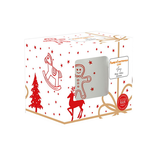 Кружка "Пряничный человечек" 550 мл