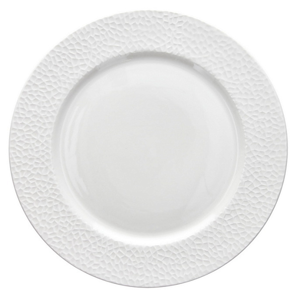 Тарелка салатная Golf Bianco 19 см