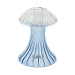 Подсвечник Glass Design Mushroom 15 см, голубой