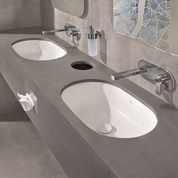 Раковина встраиваемая Villeroy & Boch Architectura 57x37, CeramicPlus, 5A7661R1
