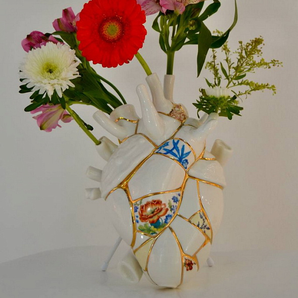 Ваза "Kintsugi" Love in Bloom 25 см