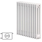 Радиатор Zehnder Сharleston 3057-12, 58х57, 3/4, 1270 (7610), белый
