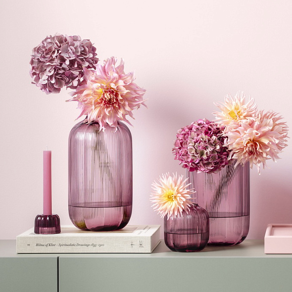 Ваза Fleur Cassis 28 см