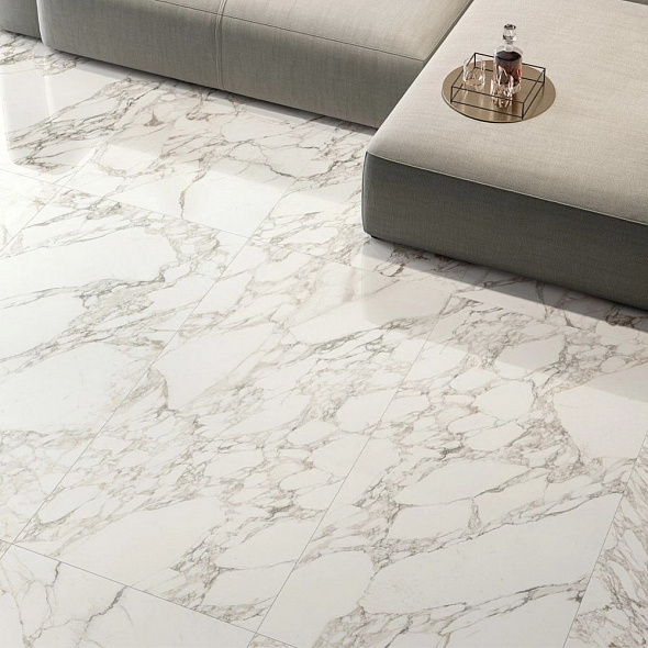 Керамогранит Italon Charme Deluxe 60х120 Cerato, Arabescato White, 8 мм