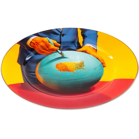 Тарелка столовая "Глобус" 27 см