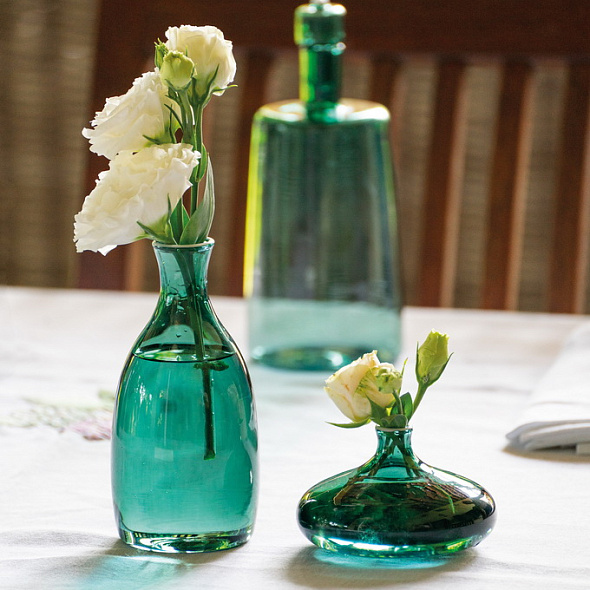 Ваза Un Fiore 6 см, зеленая