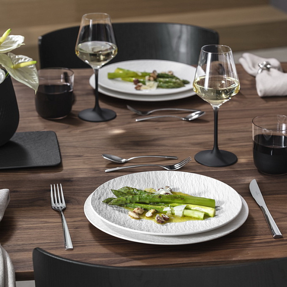 Тарелка столовая Manufacture Rock Blanc 25 см