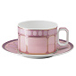 Чашка чайная с блюдцем Signum Rose 260 мл 