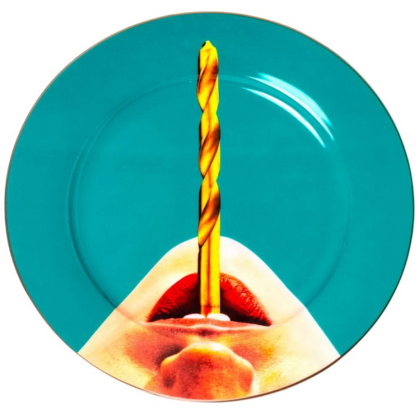 Тарелка столовая "Дрель" 27 см