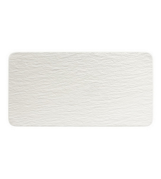Блюдо прямоугольное Manufacture Rock Blanc 35x18 см