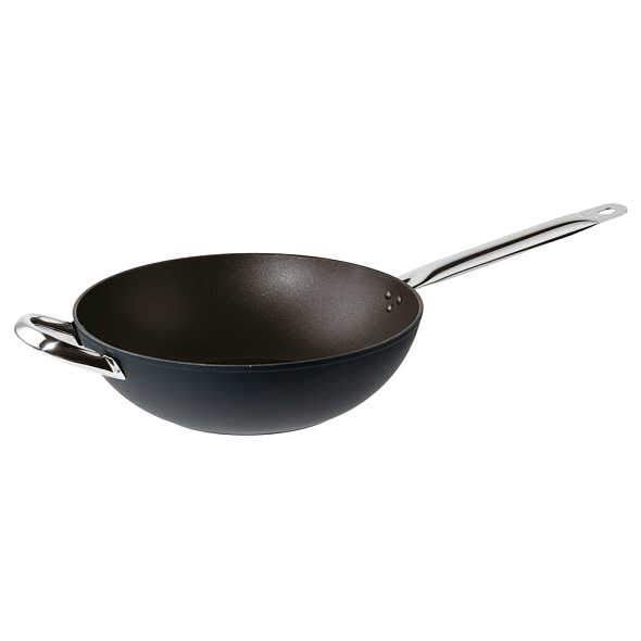 Вок с крышкой Midnight Blue 28 см