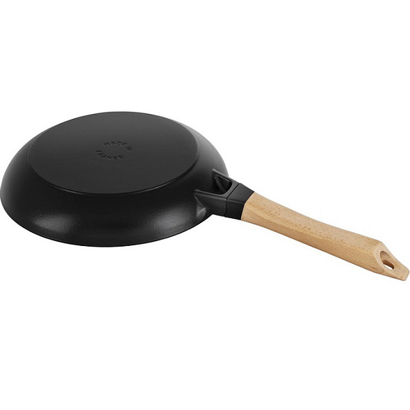 Сковорода с деревянной ручкой Staub Specials 26 см, черная