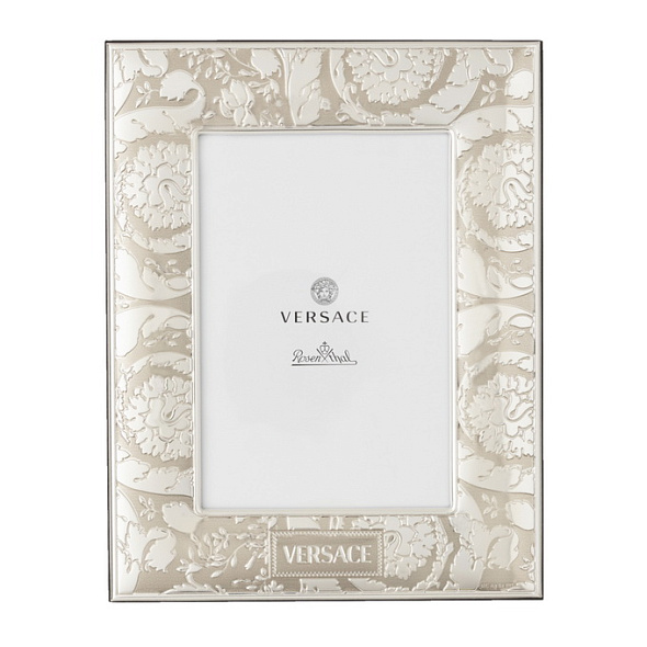 Рамка для фотографий Versace Frames 10х15 см, декор серебро VHF12
