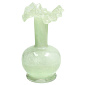 Ваза Glass Design Astrid 20 см, зеленая