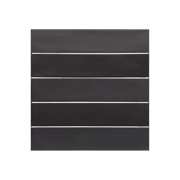 Керамогранит Equipe Wadi 6х30, Noir, 8 мм