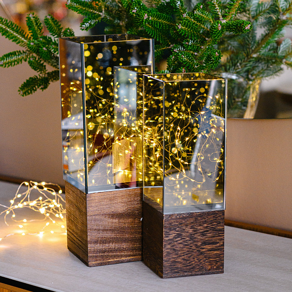 Фигурка "Фонарь" Christmas Bliss 35,5 см с подсветкой