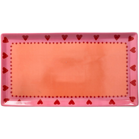 Блюдо прямоугольное Heart 32х17 см