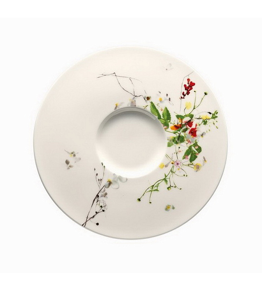 Блюдце для чашки суповой Brillance Fleurs Sauvages
