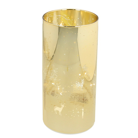 Фигурка "Фонарь" Christmas Chamonix 19 см с подсветкой