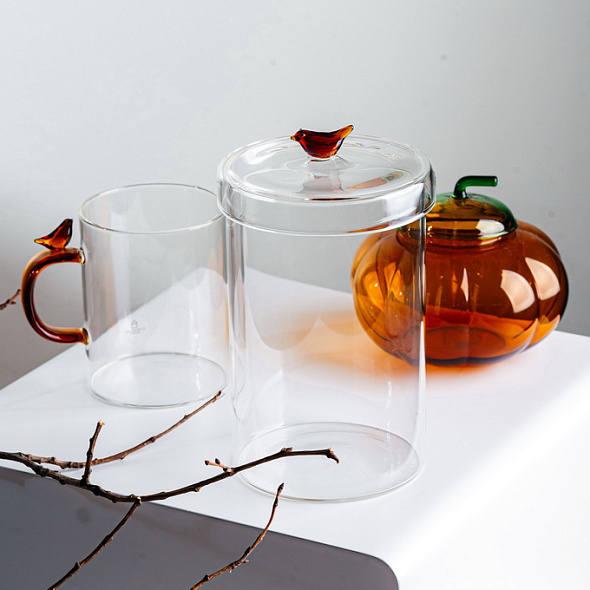 Кружка "Янтарная птица" Birds 450 мл