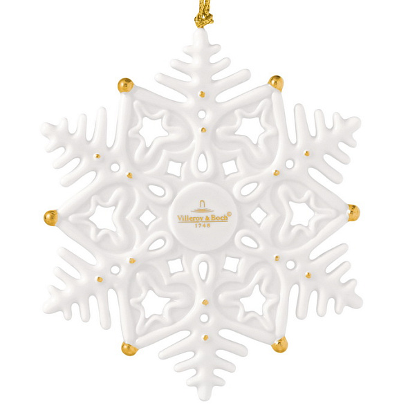 Елочная игрушка "Снежинка" Christmas Classics 10,5 см