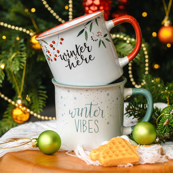 Кружка "Winter vibes" 360 мл