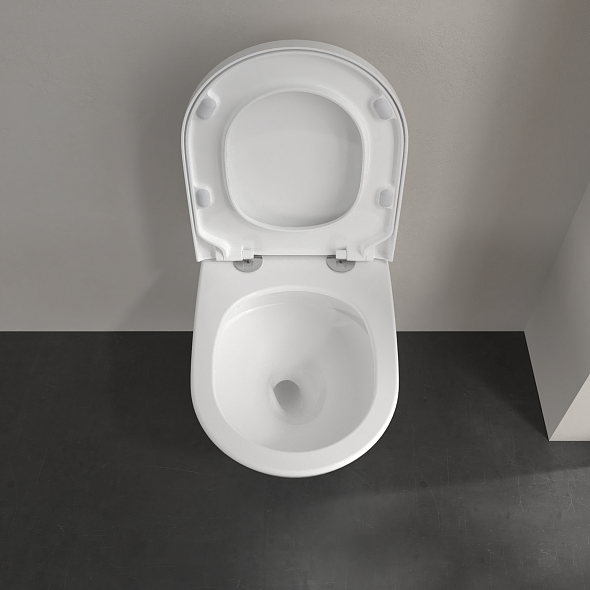 Унитаз Villeroy & Boch Subway 3.0, TwistFlush, с сиденьем
