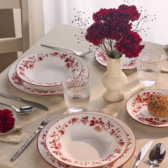 Набор посуды на 6 персон New Olimpia Charlotte, 18 предметов