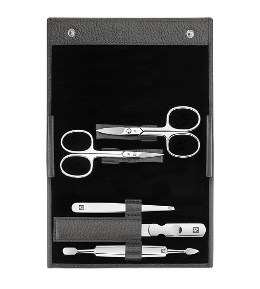 Набор маникюрный Classic Inox Zwilling Beauty, 5 предметов, цвет антрацит