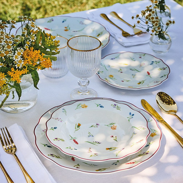 Набор посуды на 6 персон Cappettata Millefiori, 18 предметов