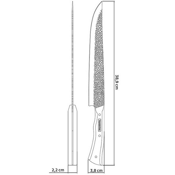 Нож кухонный разделочный Tramontina Knives 25 см