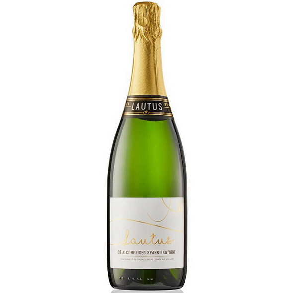 Вино безалкогольное игристое Lautus Sparkling 0,75 л, белое