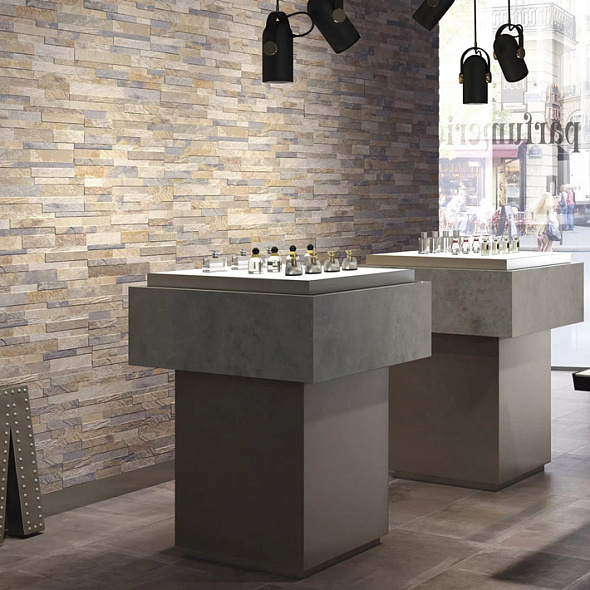 Керамогранит Rondine Cubics 15х61, Beige, 11 мм