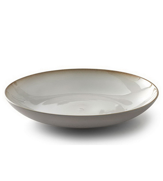 Блюдо сервировочное Bitz 40 см, кремовое