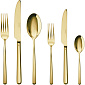 Набор столовых приборов Linear Gold, 36 предметов