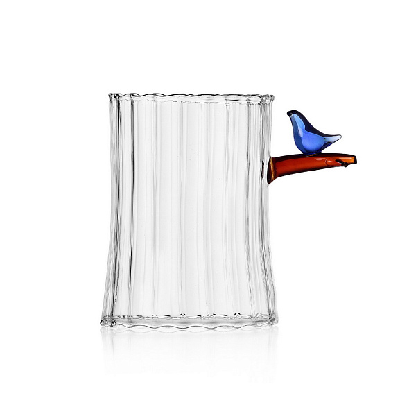 Подсвечник "Синяя птица" Birds 12 см